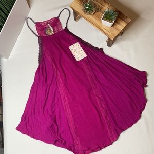 Free people womans tank top bohemian size Xs